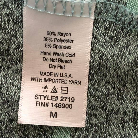 Market & Spruce Corinna Stripe Heather Dolman Top - Medium - Picture 3 of 5